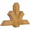 Ekena Millwork Redmond Rough Sawn Timber Gable Bracket, Western Red Cedar, 48"W x 28"H x 6"D x 6"F, 14/12 Pitch GBW048X28X0606RED00RWR - alternate 5